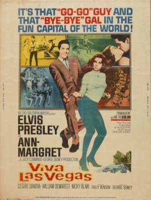 Viva Las Vegas movie poster (1964) Stickers MOV_c8fd0b18