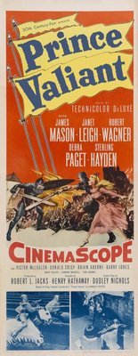 Prince Valiant movie poster (1954) poster