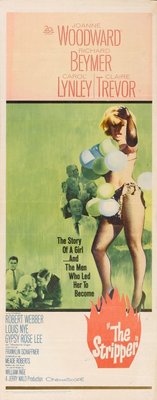 The Stripper movie poster (1963) wooden framed poster