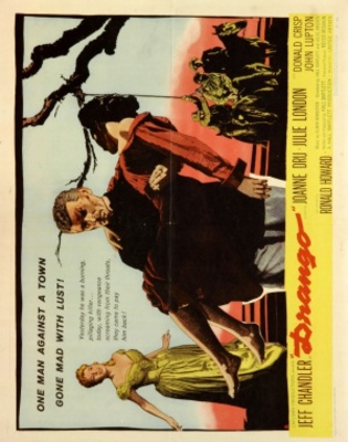 Drango movie poster (1957) pillow