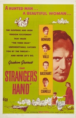 La mano dello straniero movie poster (1954) metal framed poster
