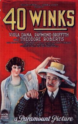 Forty Winks movie poster (1925) poster