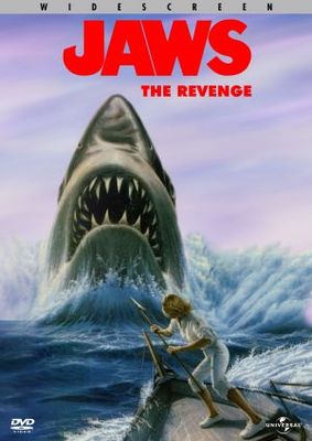 Jaws: The Revenge movie poster (1987) wooden framed poster