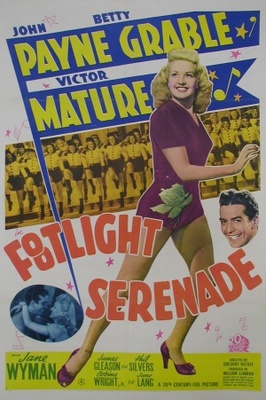 Footlight Serenade movie poster (1942) canvas poster