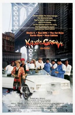 Krush Groove movie poster (1985) pillow