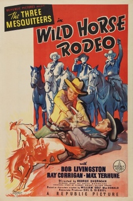 Wild Horse Rodeo movie poster (1937) poster with hanger
