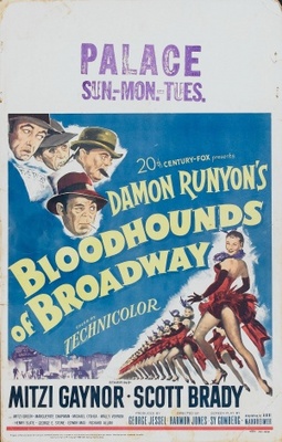 Bloodhounds of Broadway movie poster (1952) Tank Top