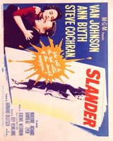 Slander movie poster (1956) Longsleeve T-shirt #635674