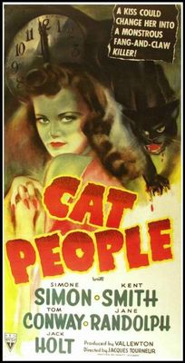 Cat People movie poster (1942) Stickers MOV_c95b23c4