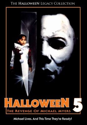 Halloween 5 movie poster (1989) canvas poster