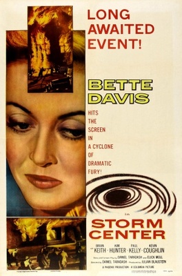 Storm Center movie poster (1956) wooden framed poster