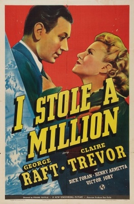 I Stole a Million movie poster (1939) Stickers MOV_c992906c