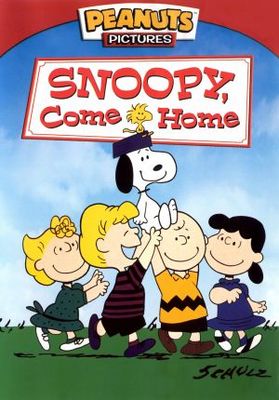 Snoopy Come Home movie poster (1972) wood print