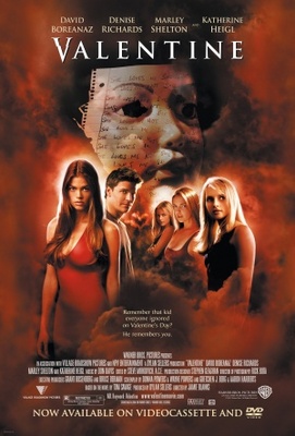 Valentine movie poster (2001) canvas poster