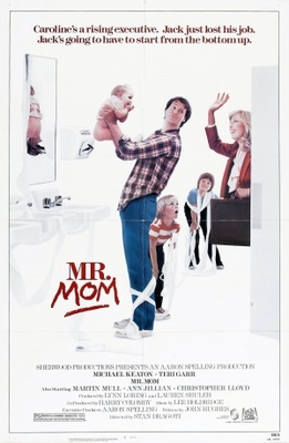 Mr. Mom movie poster (1983) metal framed poster