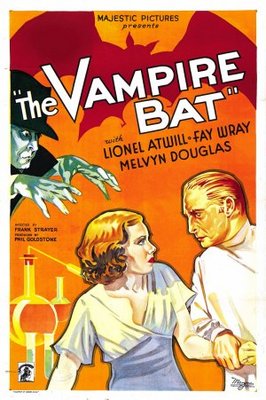 The Vampire Bat movie poster (1933) metal framed poster