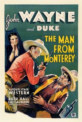 The Man from Monterey movie poster (1933) Stickers MOV_c9a431a7