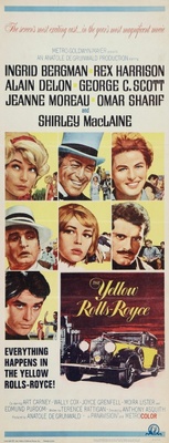 The Yellow Rolls-Royce movie poster (1964) wood print