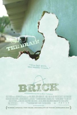Brick movie poster (2005) canvas poster