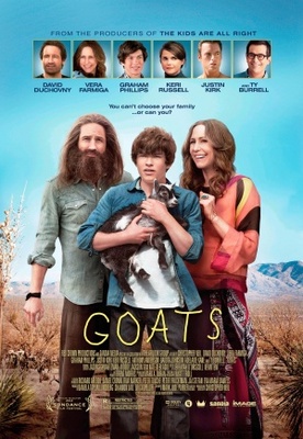 Goats movie poster (2012) poster with hanger