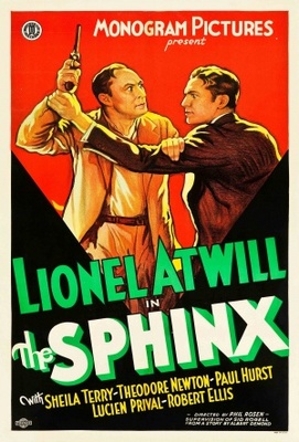 The Sphinx movie poster (1933) Stickers MOV_c9c98f89