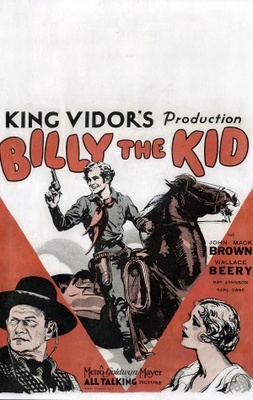 Billy the Kid movie poster (1930) wood print