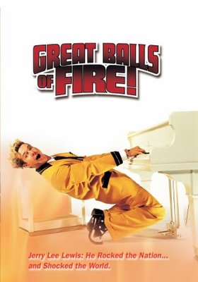 Great Balls Of Fire movie poster (1989) t-shirt