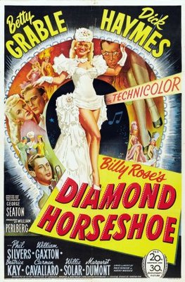 Diamond Horseshoe movie poster (1945) poster with hanger