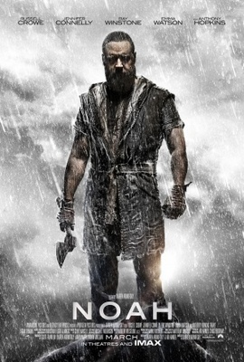 Noah movie poster (2014) wood print