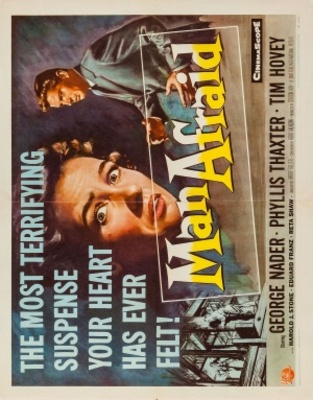Man Afraid movie poster (1957) mug