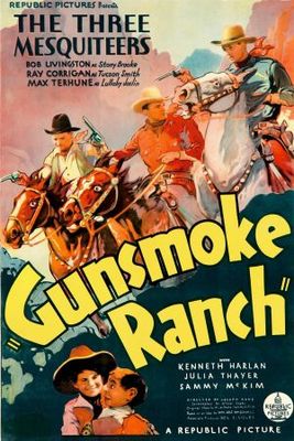 Gunsmoke Ranch movie poster (1937) Stickers MOV_ca078de8