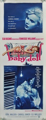 Baby Doll movie poster (1956) metal framed poster