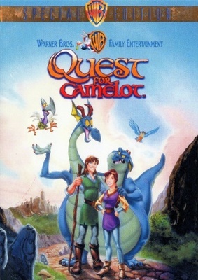 Quest for Camelot movie poster (1998) Stickers MOV_ca19d904