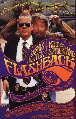 Flashback movie poster (1990) wooden framed poster