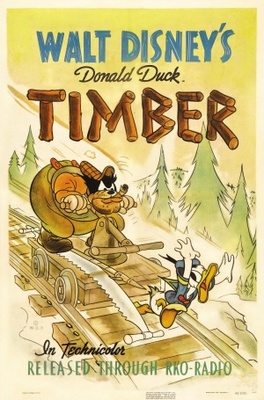 Timber movie poster (1941) Stickers MOV_ca38a41d
