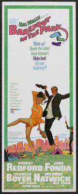 Barefoot in the Park movie poster (1967) wood print