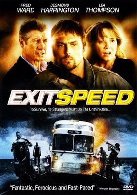 Exit Speed movie poster (2008) metal framed poster