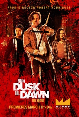 From Dusk Till Dawn: The Series movie poster (2014) wooden framed poster