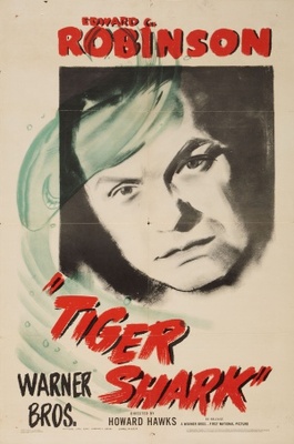 Tiger Shark movie poster (1932) mouse pad