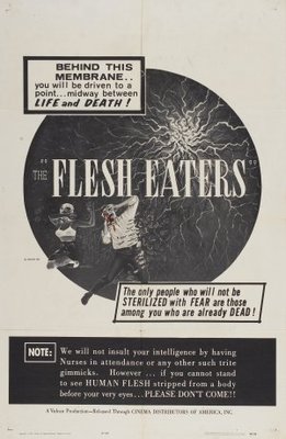 The Flesh Eaters movie poster (1964) poster
