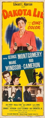Dakota Lil movie poster (1950) poster with hanger