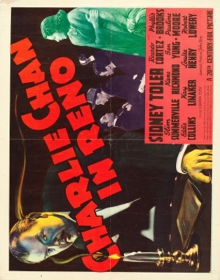 Charlie Chan in Reno movie poster (1939) Stickers MOV_caaeb05d