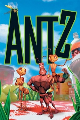 Antz movie poster (1998) pillow