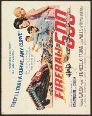 Fireball 500 movie poster (1966) Stickers MOV_cac07fbc