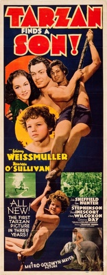 Tarzan Finds a Son! movie poster (1939) Longsleeve T-shirt