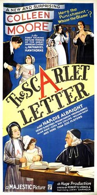 The Scarlet Letter movie poster (1934) canvas poster