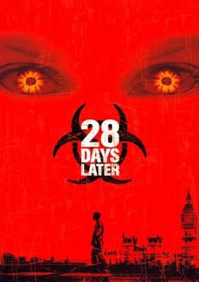 28 Days Later... movie poster (2002) metal framed poster
