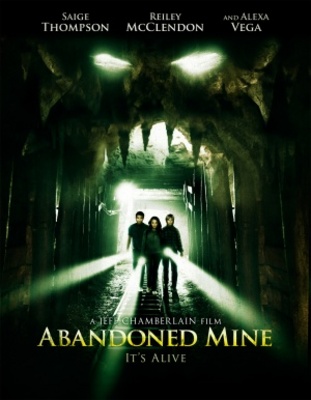 Abandoned Mine movie poster (2013) poster with hanger