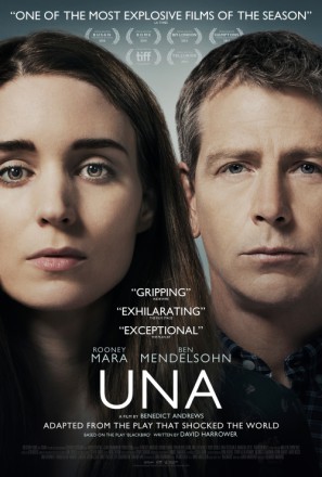 Una movie poster (2017) poster with hanger