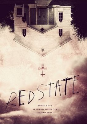 Red State movie poster (2011) wood print